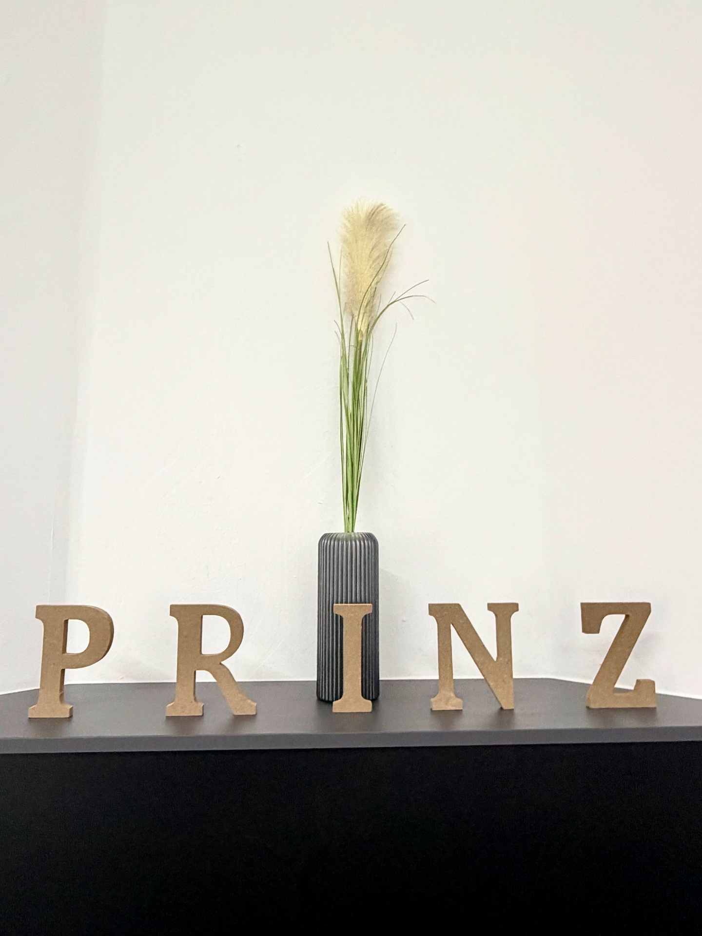PRINZ-Schriftzug in der Filiale Borchen