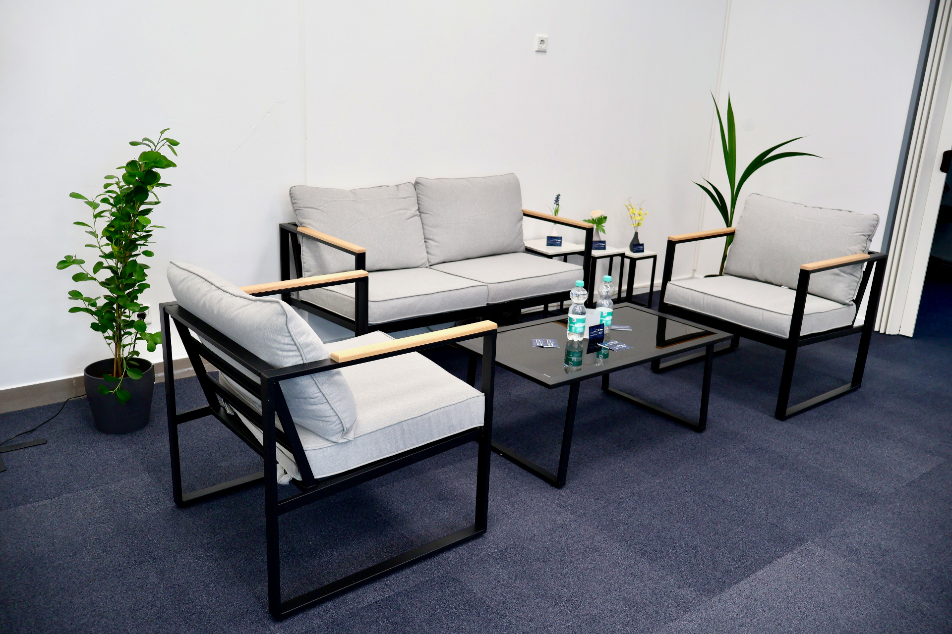 Wartebereich in der Filiale Paderborn
